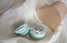 Load image into Gallery viewer, Robin&#39;s Egg Macarons
