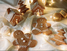 Load image into Gallery viewer, Gingerbread Men Village
